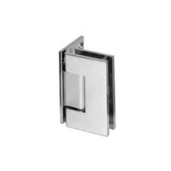 90 Degree Wall-To-Glass Hinge (Half Plate)